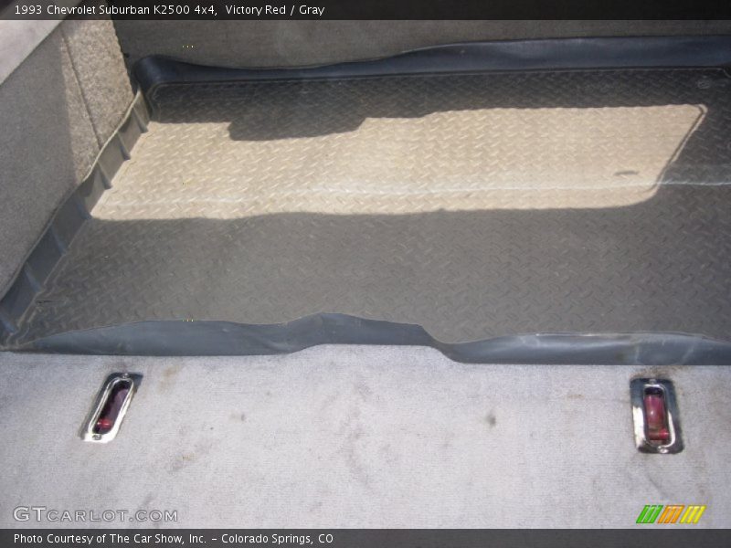 Victory Red / Gray 1993 Chevrolet Suburban K2500 4x4