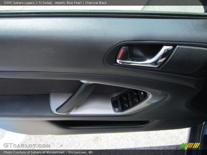 Atlantic Blue Pearl / Charcoal Black 2005 Subaru Legacy 2.5i Sedan
