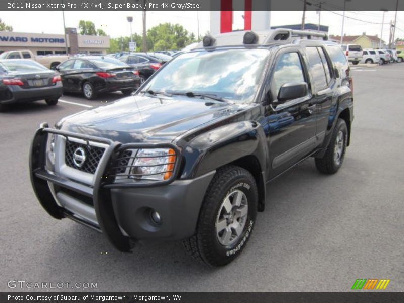 Super Black / Pro 4X Gray/Steel 2011 Nissan Xterra Pro-4X 4x4