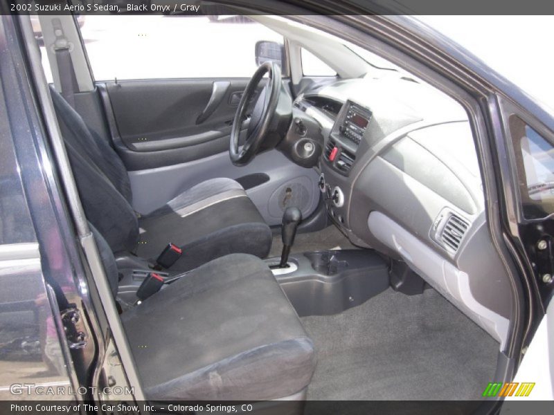 Black Onyx / Gray 2002 Suzuki Aerio S Sedan