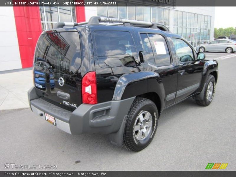 Super Black / Pro 4X Gray/Steel 2011 Nissan Xterra Pro-4X 4x4