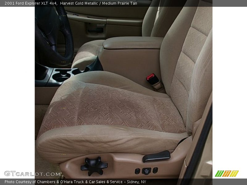 Harvest Gold Metallic / Medium Prairie Tan 2001 Ford Explorer XLT 4x4