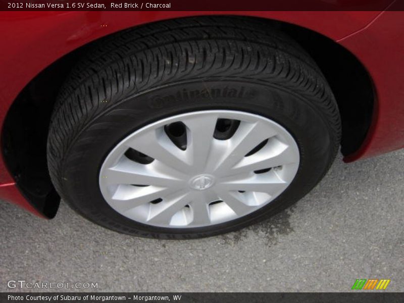 Red Brick / Charcoal 2012 Nissan Versa 1.6 SV Sedan