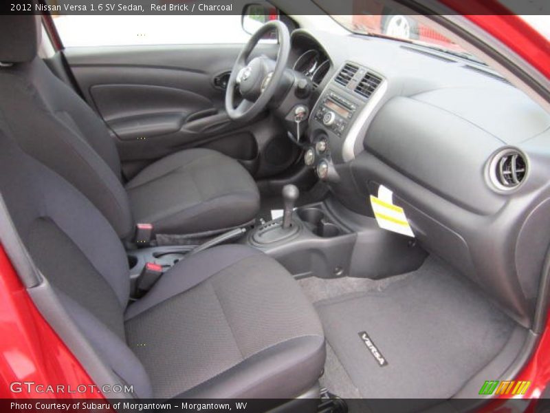 Red Brick / Charcoal 2012 Nissan Versa 1.6 SV Sedan