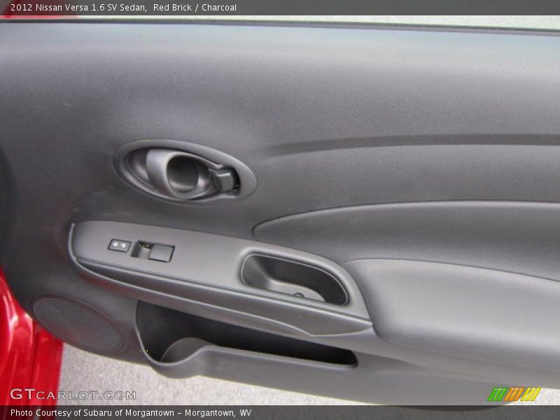 Red Brick / Charcoal 2012 Nissan Versa 1.6 SV Sedan