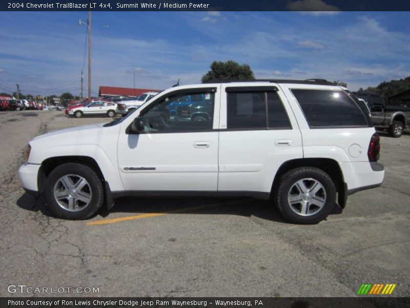 Summit White / Medium Pewter 2004 Chevrolet TrailBlazer LT 4x4