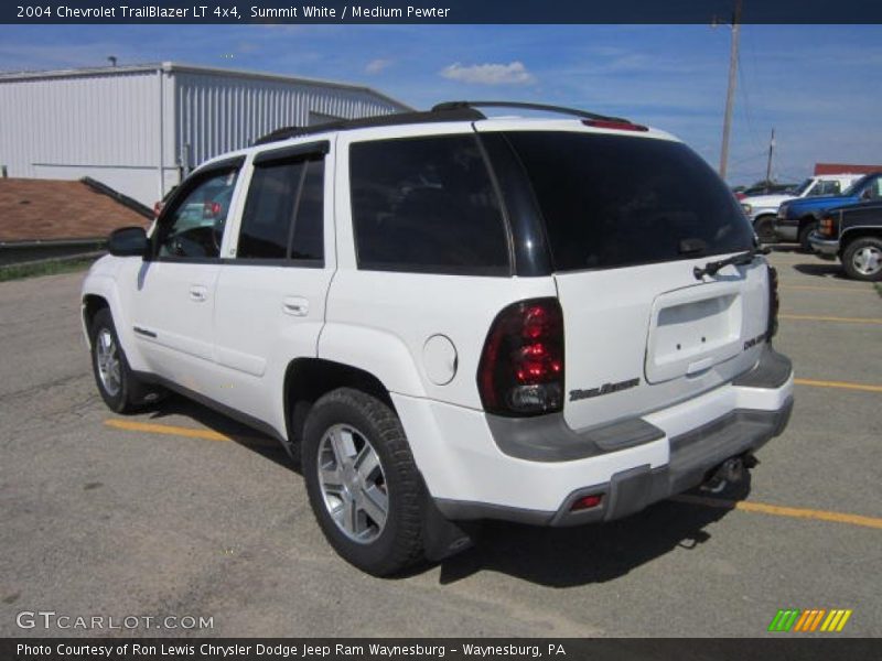 Summit White / Medium Pewter 2004 Chevrolet TrailBlazer LT 4x4