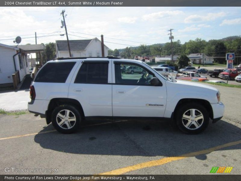 Summit White / Medium Pewter 2004 Chevrolet TrailBlazer LT 4x4
