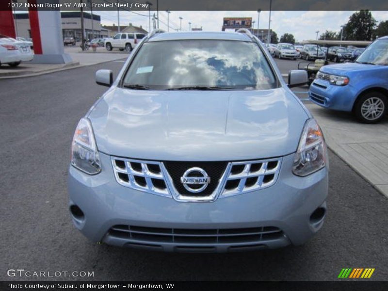 Frosted Steel / Gray 2012 Nissan Rogue SV AWD