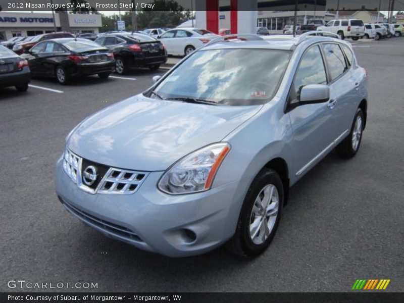 Frosted Steel / Gray 2012 Nissan Rogue SV AWD