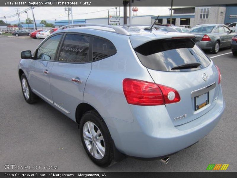 Frosted Steel / Gray 2012 Nissan Rogue SV AWD
