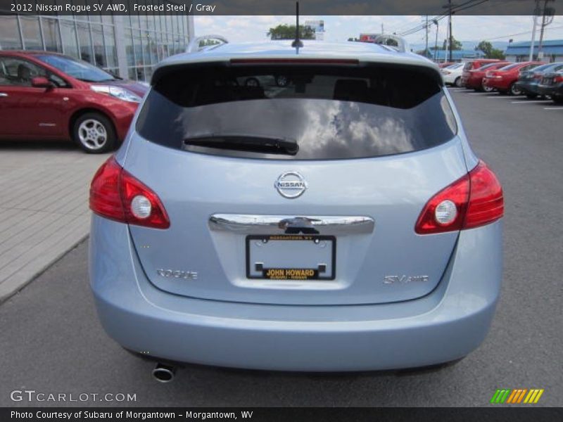 Frosted Steel / Gray 2012 Nissan Rogue SV AWD