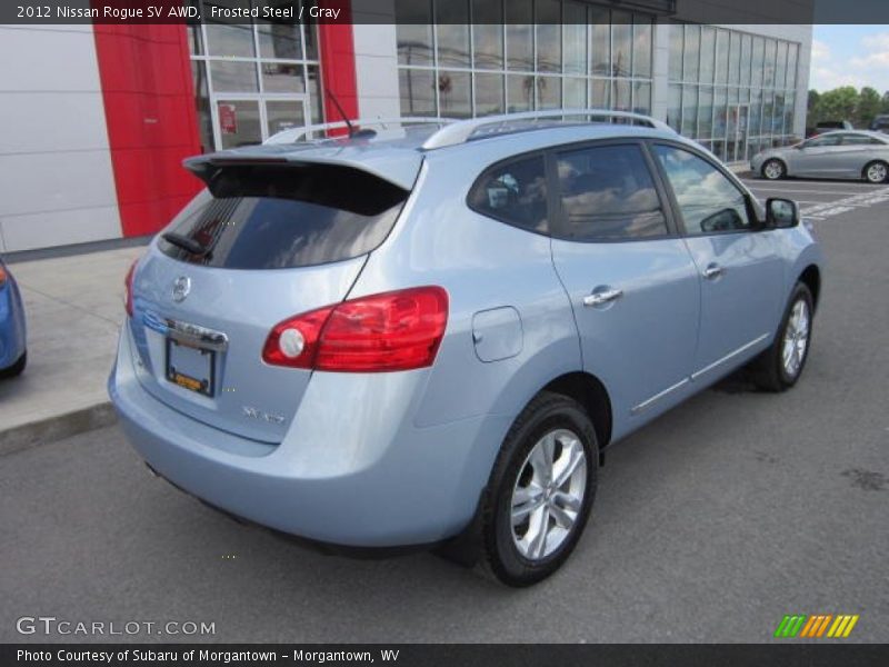 Frosted Steel / Gray 2012 Nissan Rogue SV AWD