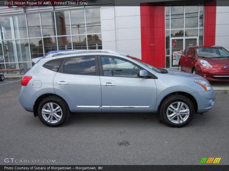 Frosted Steel / Gray 2012 Nissan Rogue SV AWD