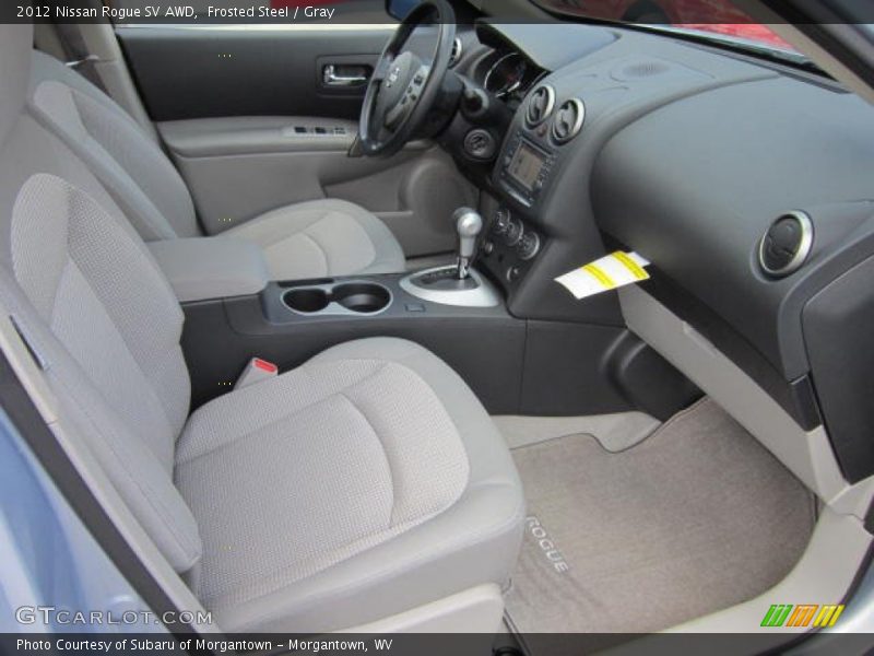 Frosted Steel / Gray 2012 Nissan Rogue SV AWD