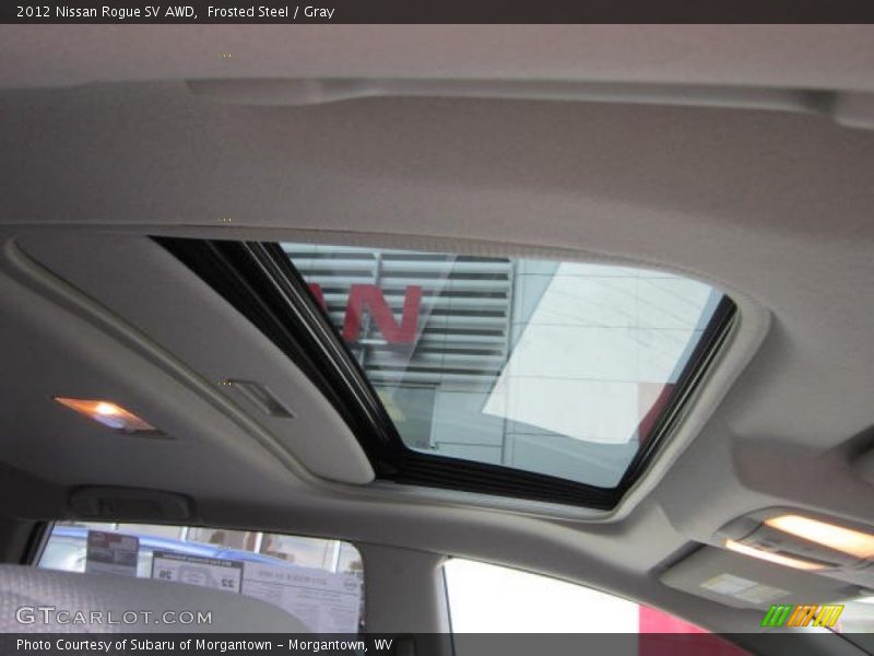 Frosted Steel / Gray 2012 Nissan Rogue SV AWD