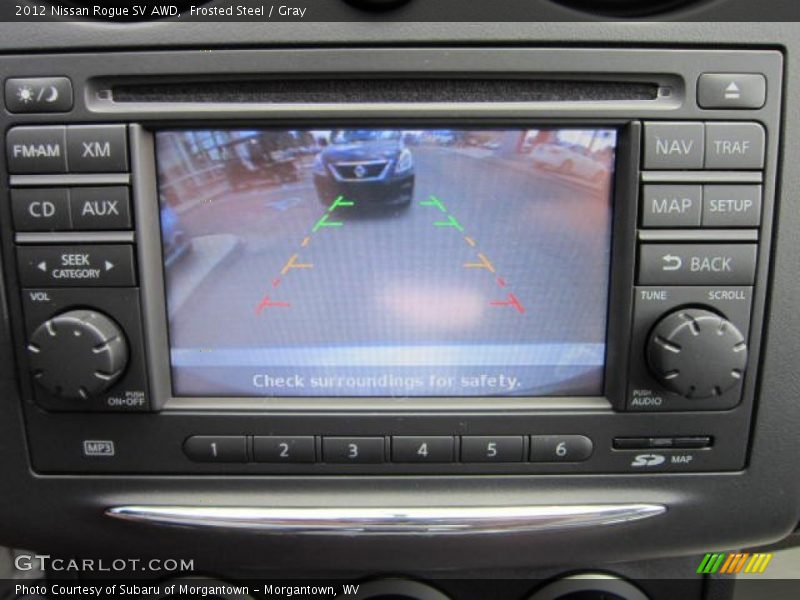 Frosted Steel / Gray 2012 Nissan Rogue SV AWD