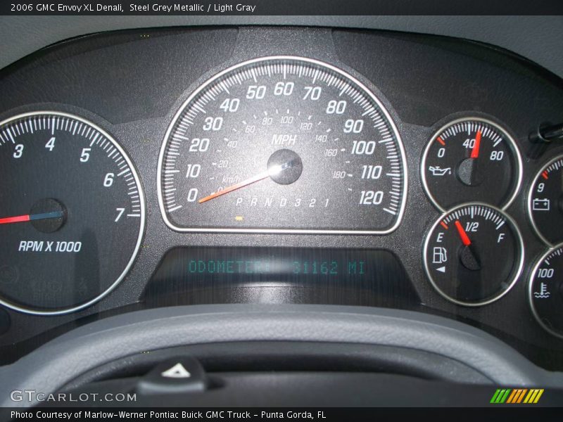 Steel Grey Metallic / Light Gray 2006 GMC Envoy XL Denali