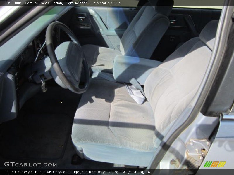 Front Seat of 1995 Century Special Sedan