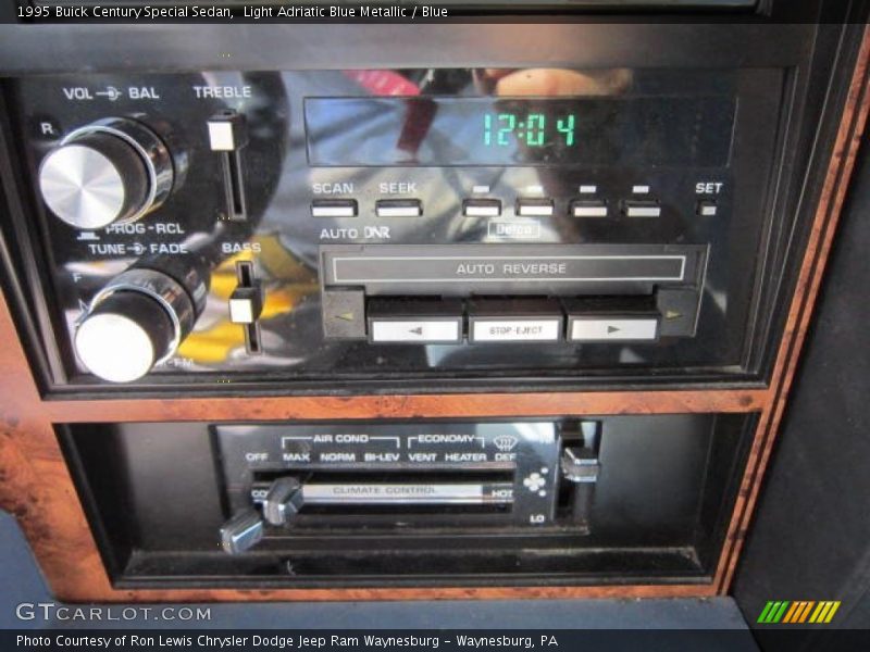 Controls of 1995 Century Special Sedan