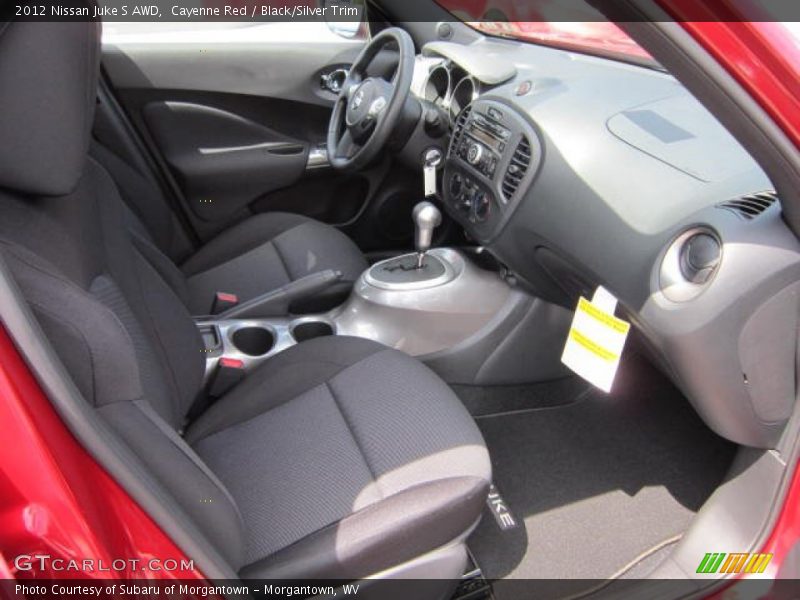 Cayenne Red / Black/Silver Trim 2012 Nissan Juke S AWD