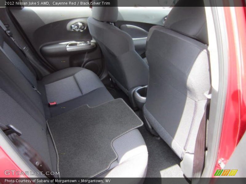 Cayenne Red / Black/Silver Trim 2012 Nissan Juke S AWD