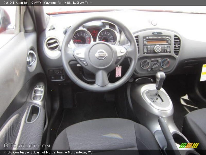 Cayenne Red / Black/Silver Trim 2012 Nissan Juke S AWD