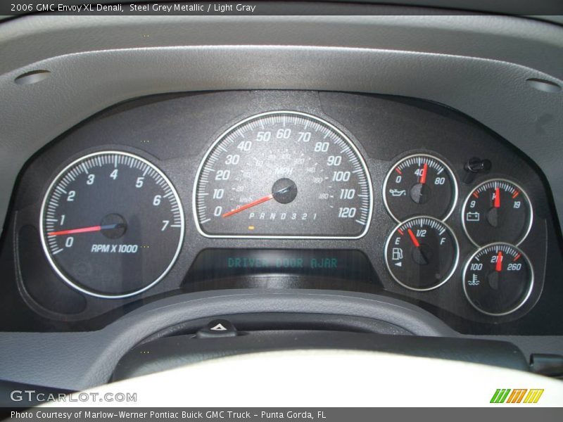 Steel Grey Metallic / Light Gray 2006 GMC Envoy XL Denali