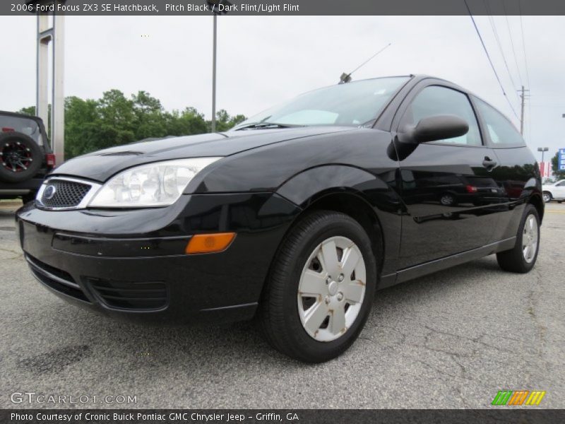 Pitch Black / Dark Flint/Light Flint 2006 Ford Focus ZX3 SE Hatchback
