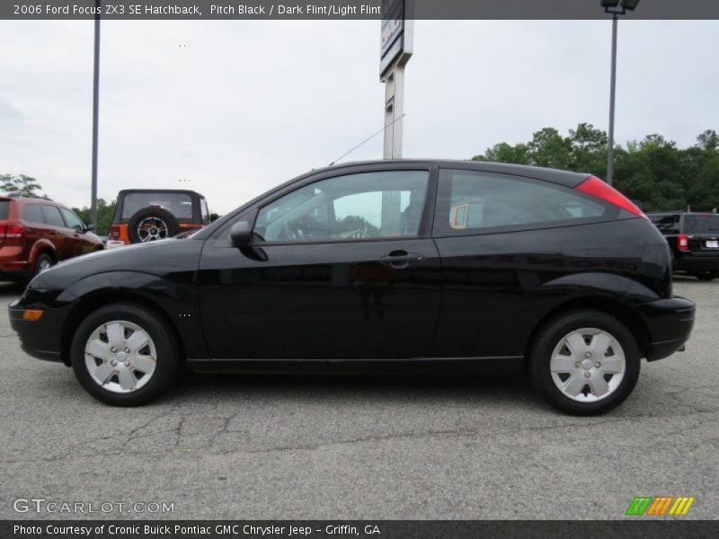 Pitch Black / Dark Flint/Light Flint 2006 Ford Focus ZX3 SE Hatchback