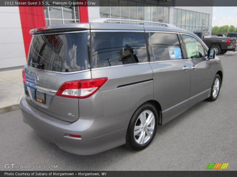 Platinum Graphite / Gray 2012 Nissan Quest 3.5 SL