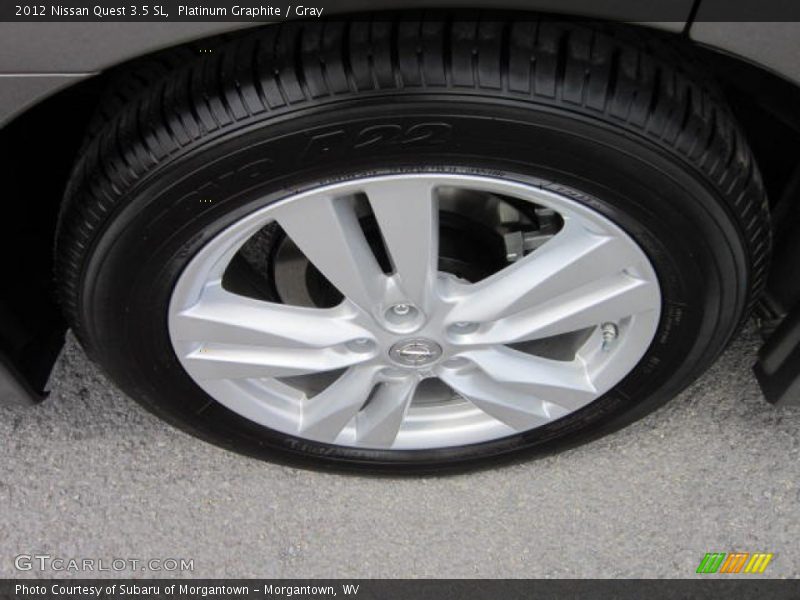 Platinum Graphite / Gray 2012 Nissan Quest 3.5 SL