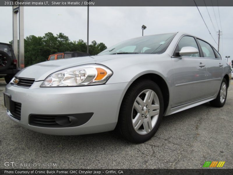 Silver Ice Metallic / Ebony 2011 Chevrolet Impala LT