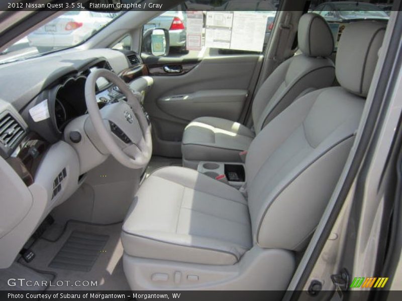 Platinum Graphite / Gray 2012 Nissan Quest 3.5 SL