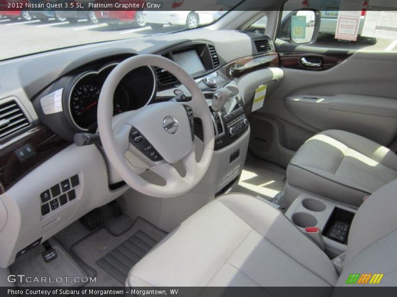 Platinum Graphite / Gray 2012 Nissan Quest 3.5 SL