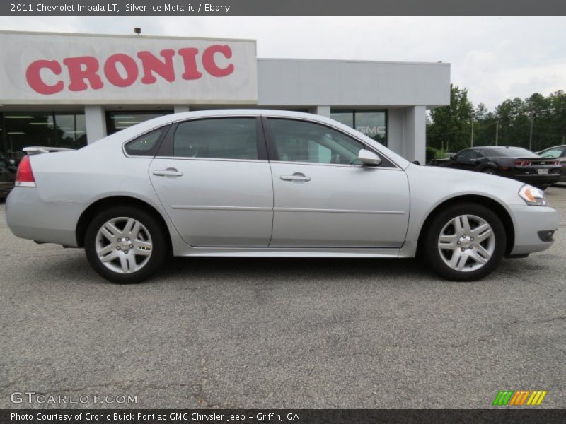 Silver Ice Metallic / Ebony 2011 Chevrolet Impala LT