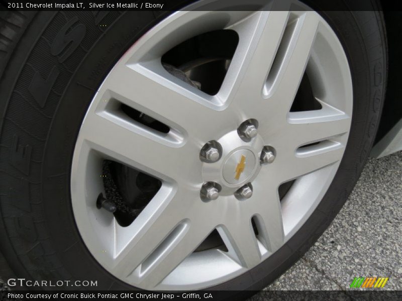Silver Ice Metallic / Ebony 2011 Chevrolet Impala LT