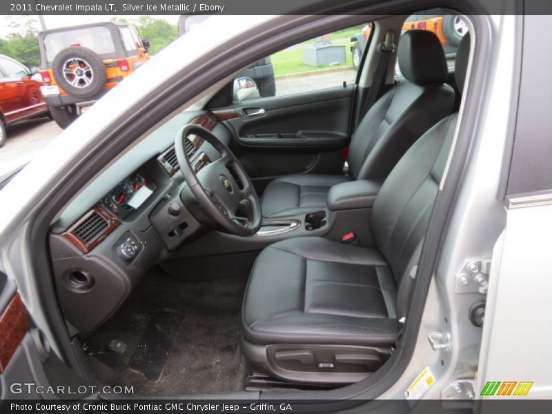 Silver Ice Metallic / Ebony 2011 Chevrolet Impala LT