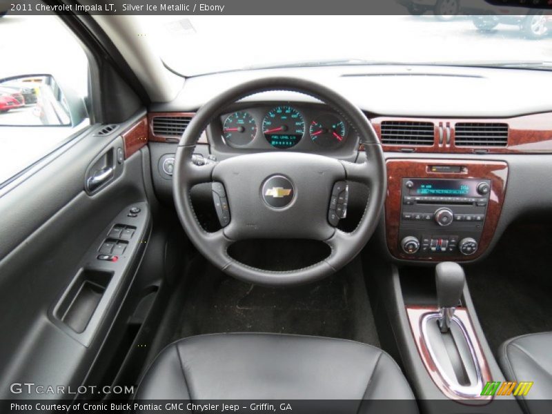 Silver Ice Metallic / Ebony 2011 Chevrolet Impala LT
