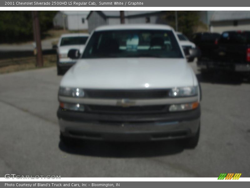 Summit White / Graphite 2001 Chevrolet Silverado 2500HD LS Regular Cab
