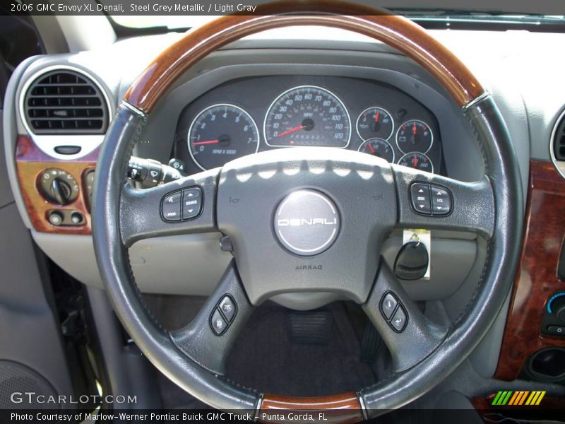 Steel Grey Metallic / Light Gray 2006 GMC Envoy XL Denali