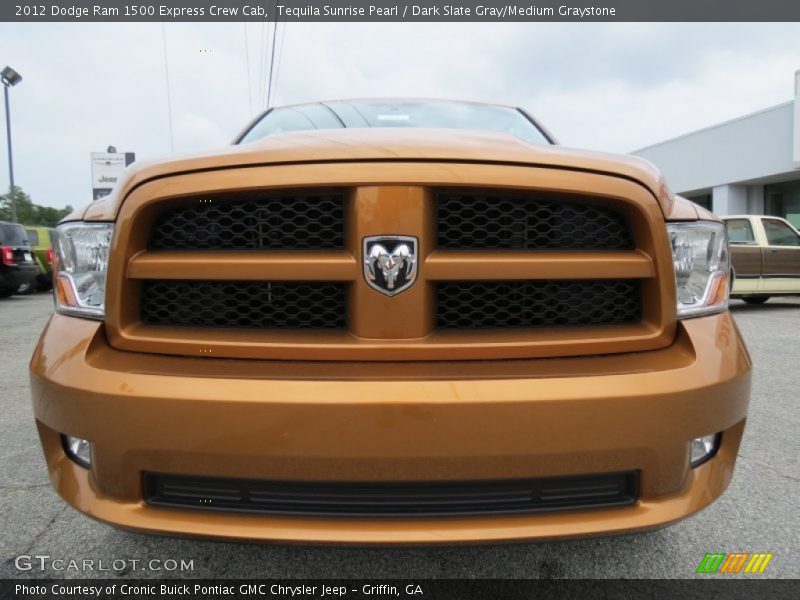 Tequila Sunrise Pearl / Dark Slate Gray/Medium Graystone 2012 Dodge Ram 1500 Express Crew Cab