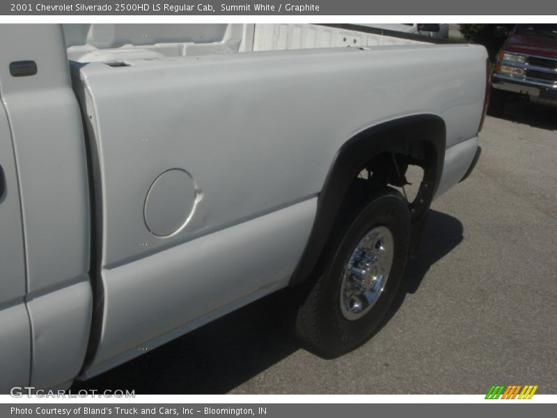 Summit White / Graphite 2001 Chevrolet Silverado 2500HD LS Regular Cab