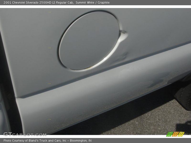 Summit White / Graphite 2001 Chevrolet Silverado 2500HD LS Regular Cab