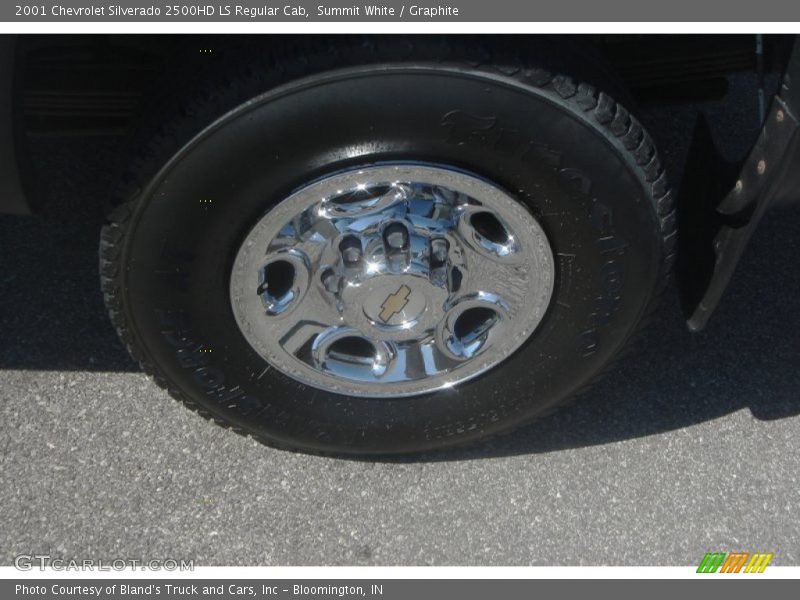 Summit White / Graphite 2001 Chevrolet Silverado 2500HD LS Regular Cab