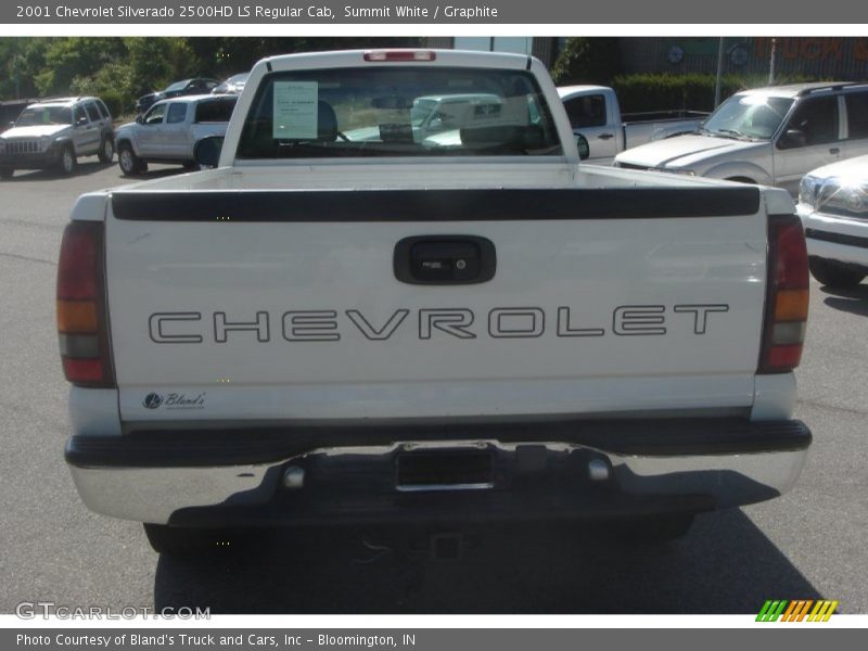 Summit White / Graphite 2001 Chevrolet Silverado 2500HD LS Regular Cab