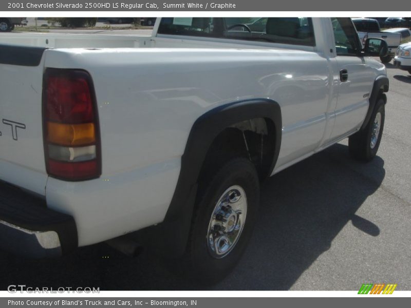 Summit White / Graphite 2001 Chevrolet Silverado 2500HD LS Regular Cab