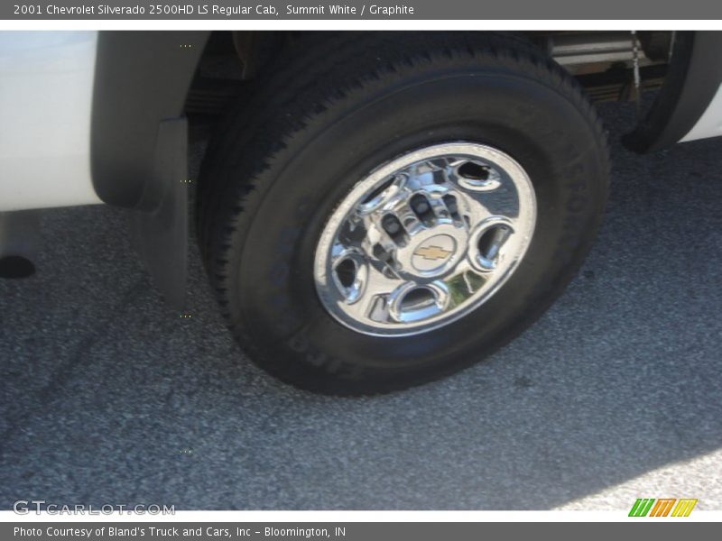 Summit White / Graphite 2001 Chevrolet Silverado 2500HD LS Regular Cab