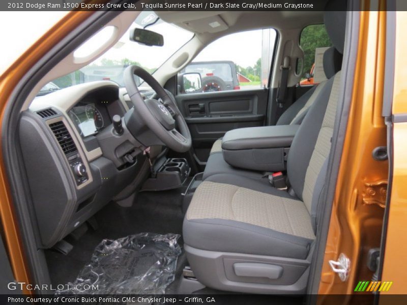 Tequila Sunrise Pearl / Dark Slate Gray/Medium Graystone 2012 Dodge Ram 1500 Express Crew Cab