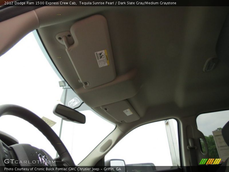 Tequila Sunrise Pearl / Dark Slate Gray/Medium Graystone 2012 Dodge Ram 1500 Express Crew Cab